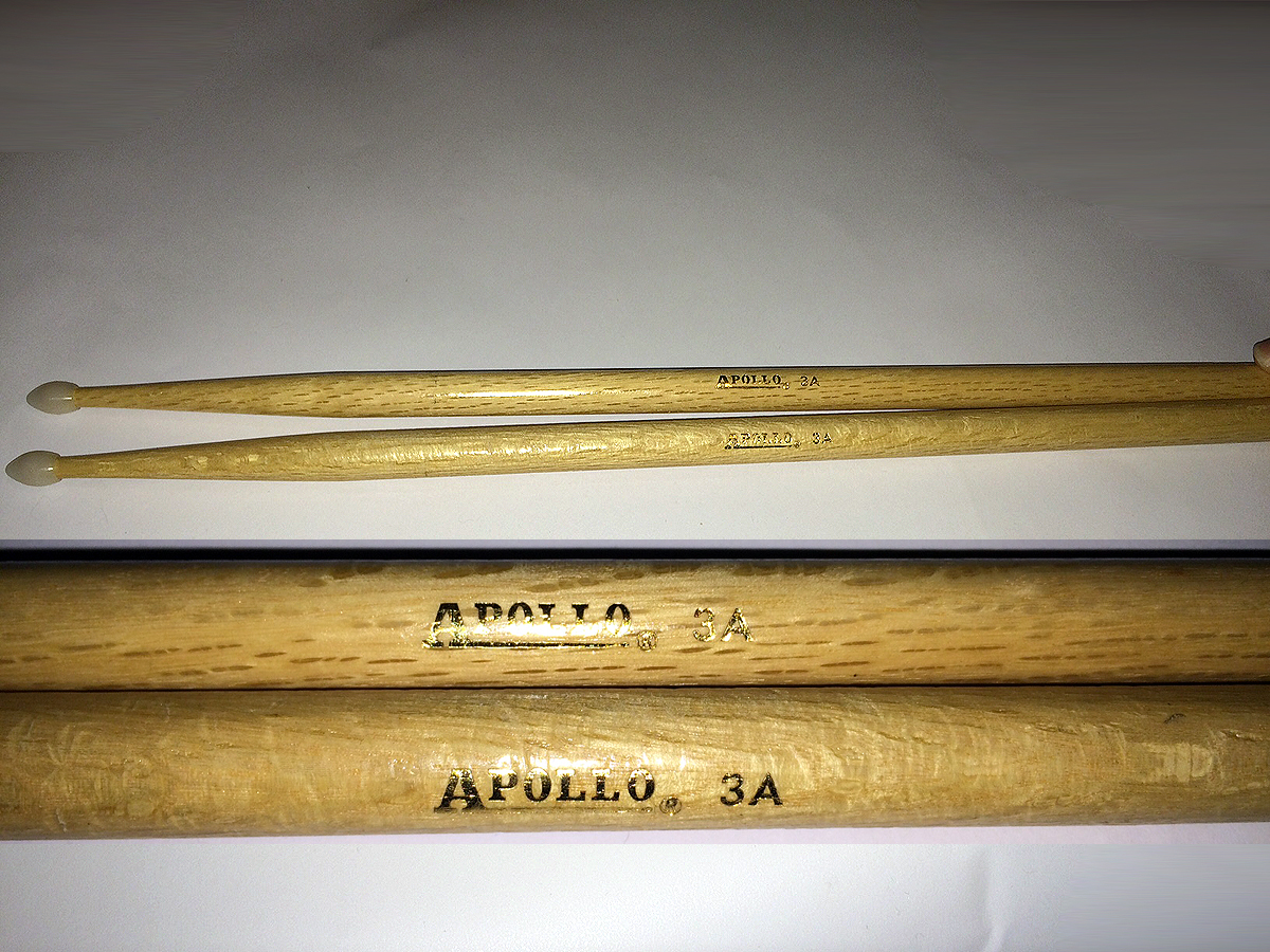 1960s Apollo Percussion Drum Sticks