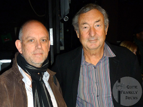 Graham Collins & Nick Mason of Pink Floyd