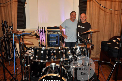 Graham Collins & Nick Mason of Pink Floyd