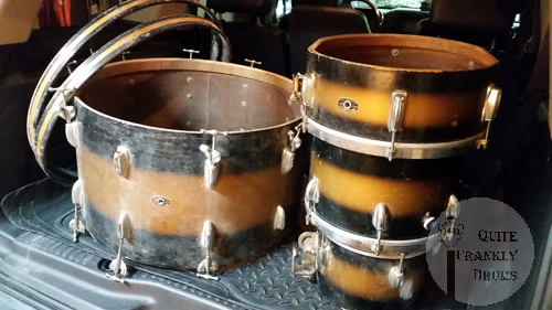 Slingerland Gene Krupa Junior Ensemble 7N Drum Set Pre Restoration