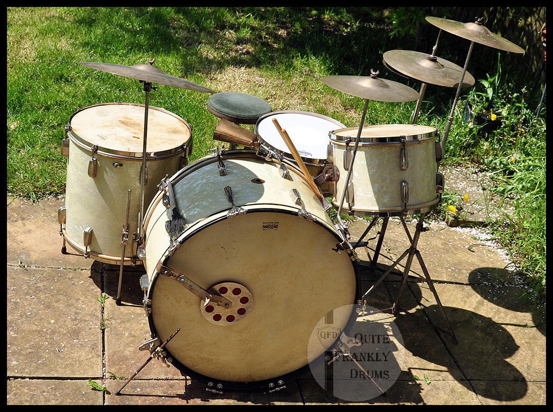 Slingerland 1948-49 Gene Krupa Deluxe Radio King Ensemble 1N