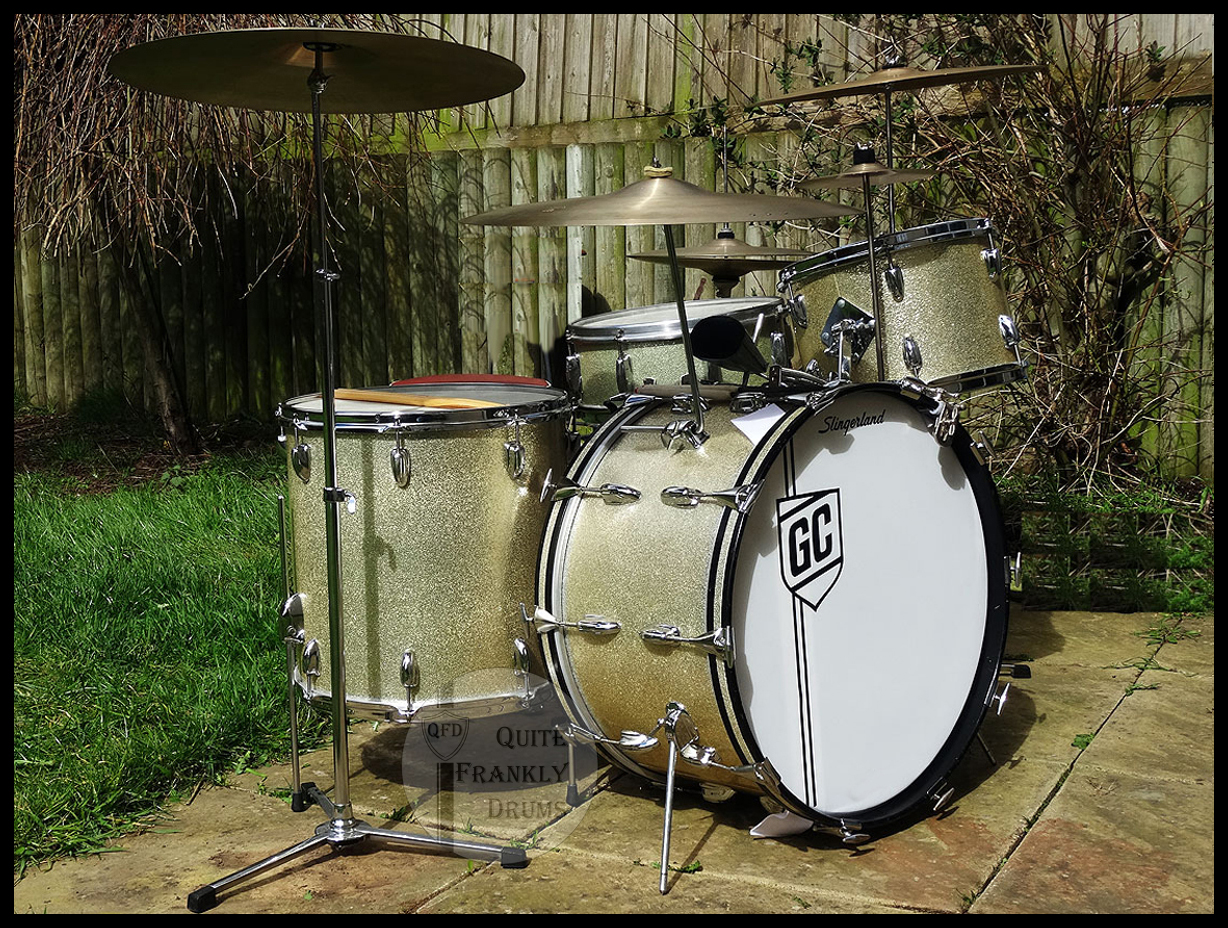 1958/59 Slingerland Gene Krupa Deluxe Ensemble 1N Outfit