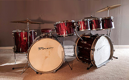 Trixon Luxus Speedfire Quite Frankly Drums Set