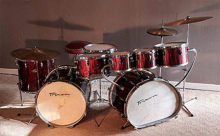 Trixon 1961 'Luxus' 'Speedfire' Drum Set Quite Frankly Drums