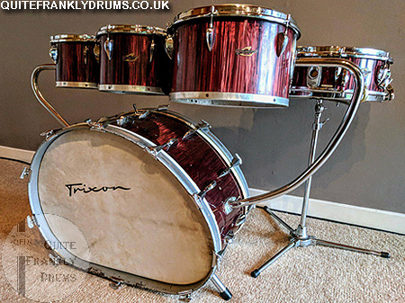 Trixon Speedfire 0/700-3 Drum Set Quite Frankly Drums